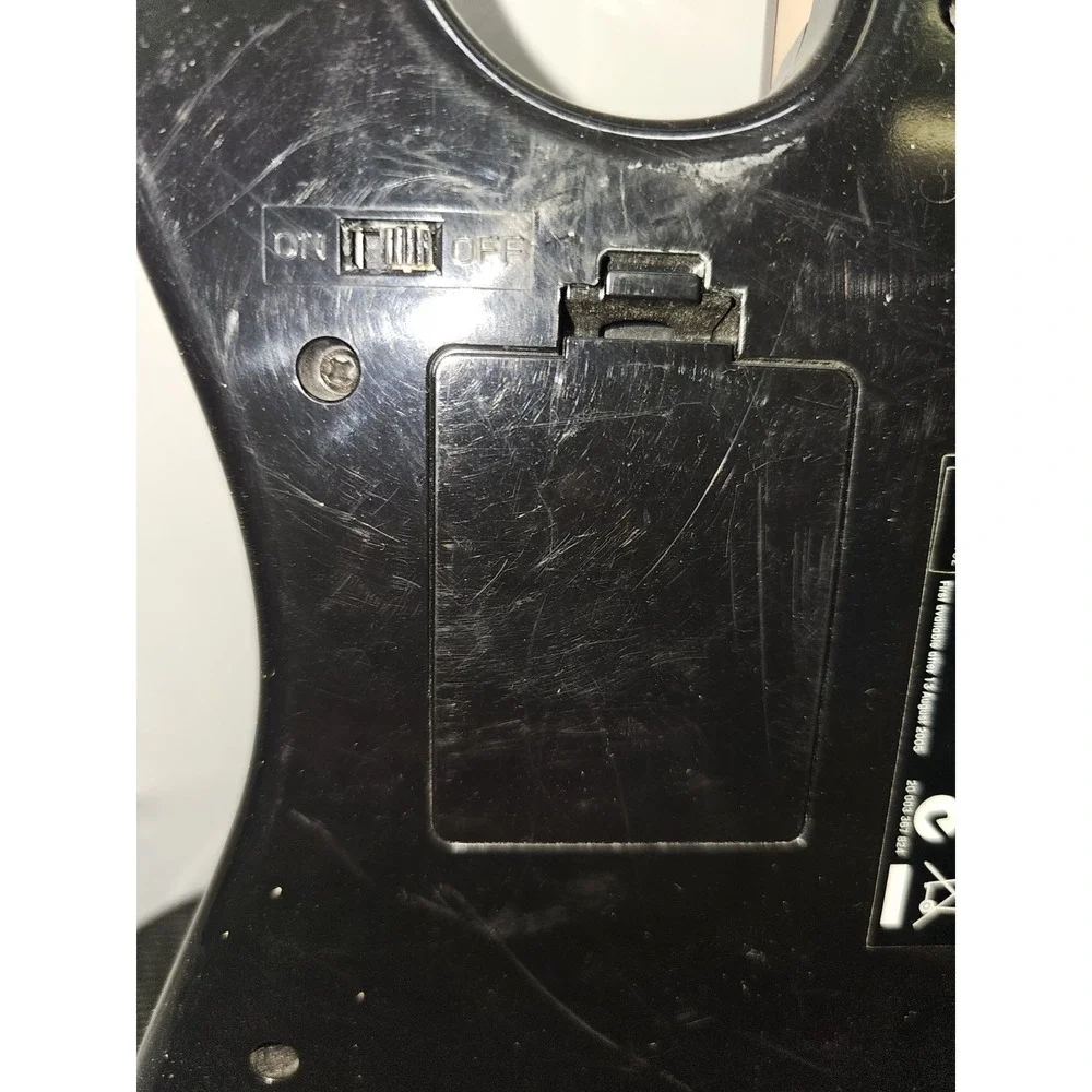 Nintendo Wii Rock Band Fender Stratocaster Wireless Guitar Harmonix No Dongle
